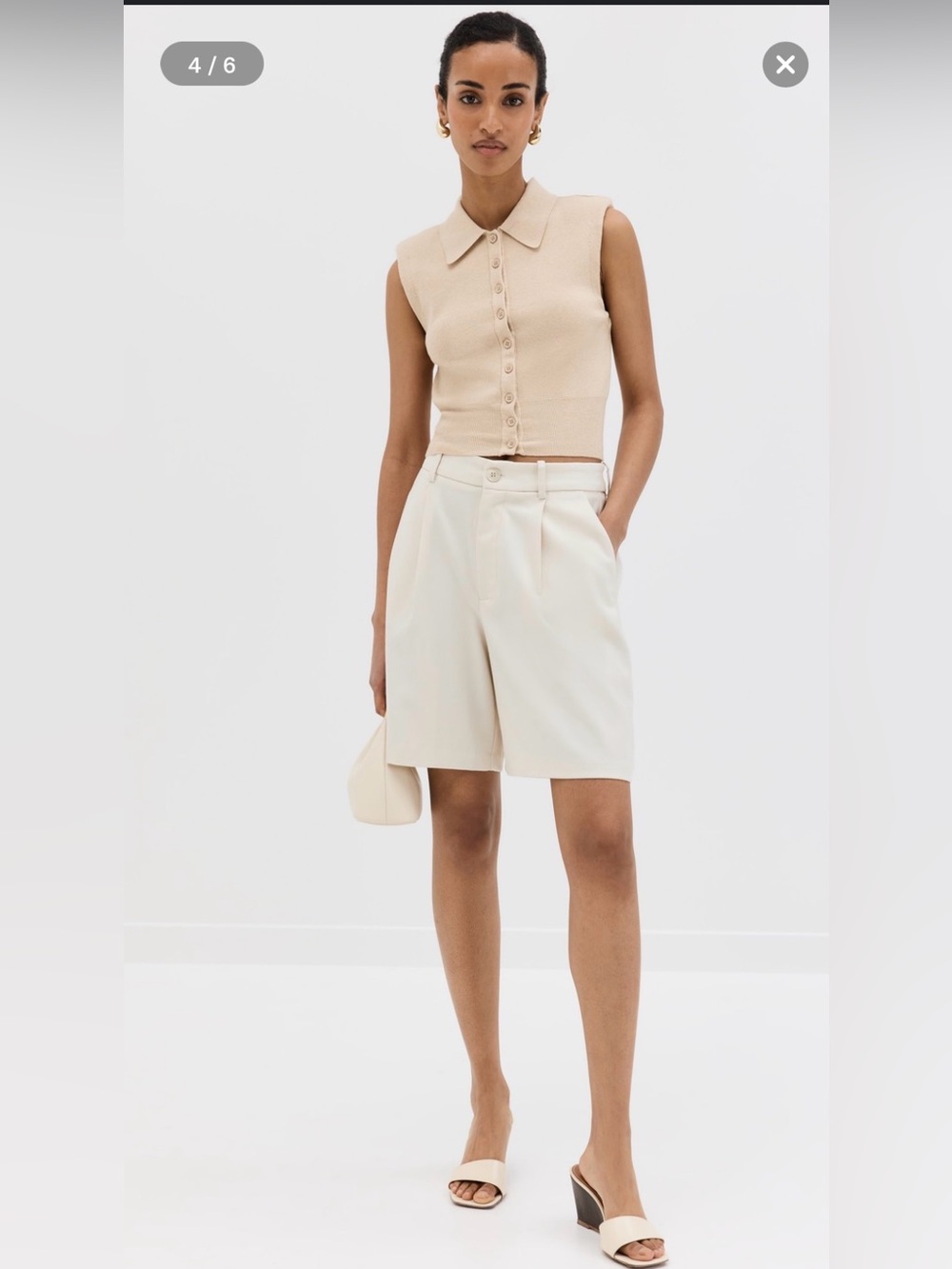STAUD Nola Sweater‎ in Camel.
